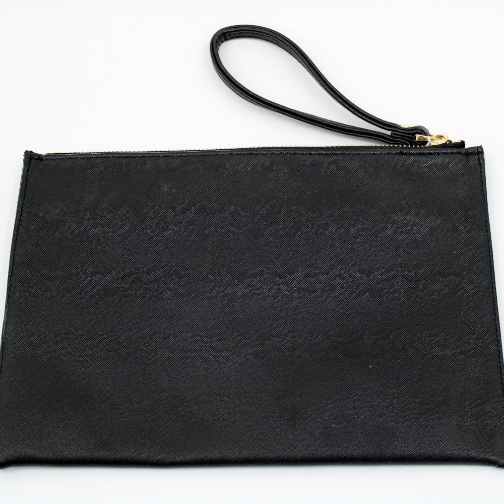 Neiman Marcus Ooh La La Clutch Bag Black - Picture 2 of 4